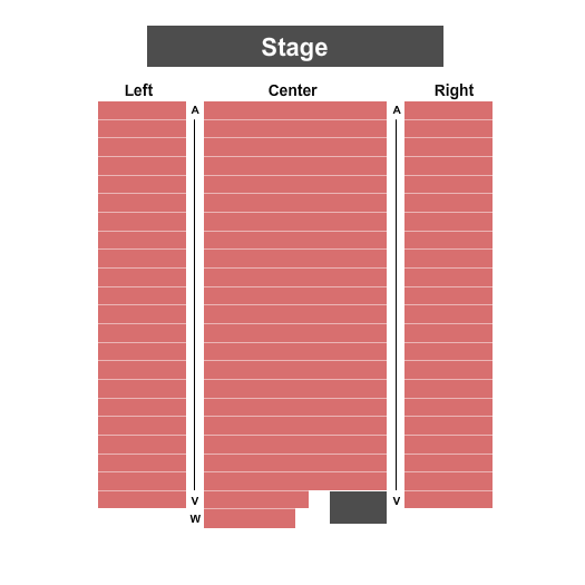 Algonquin Arts Theatre End Stage Seating Chart