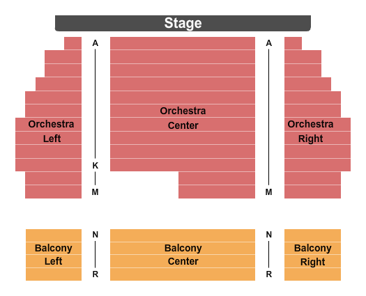 Algonquin Theatre End Stage Seating Chart