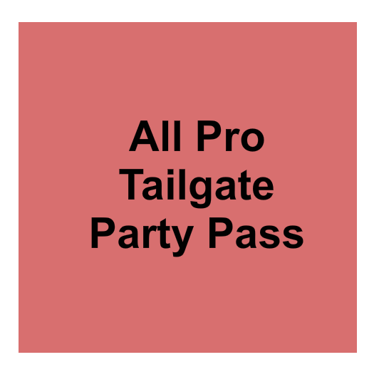 All Pro Tailgate Party Tent Tailgate Seating Chart