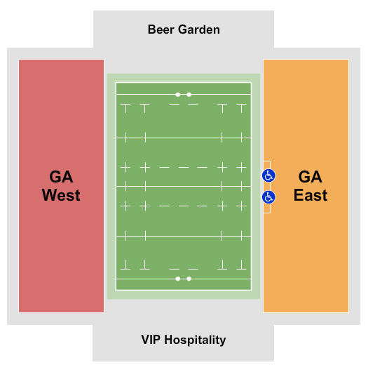 Allan A. Lamport Stadium Rugby Seating Chart