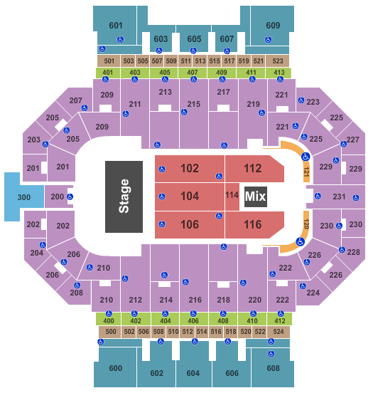 Allen County War Memorial Coliseum seating chart event tickets center