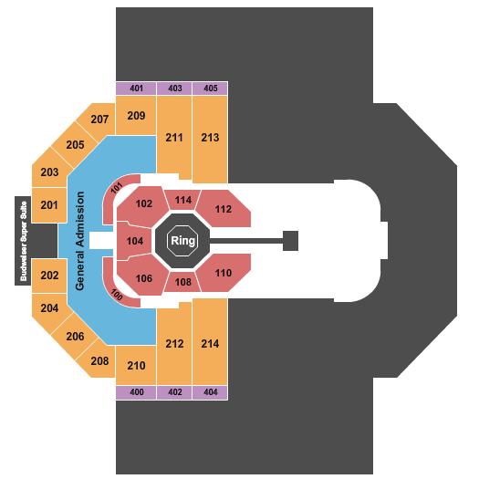 Allen County War Memorial Coliseum Art of Scrap Seating Chart