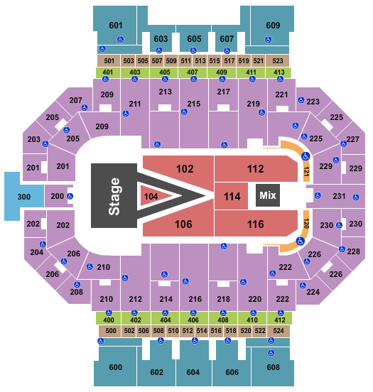 Allen County War Memorial Coliseum For King And Country Seating Chart