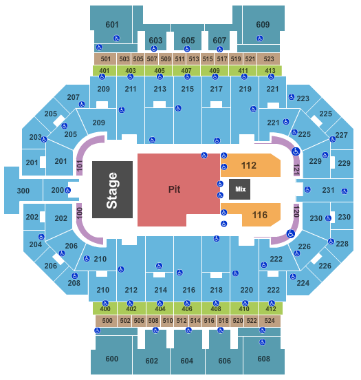Allen County War Memorial Coliseum seating chart event tickets center