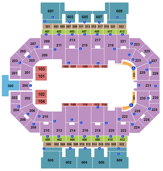 Fort Wayne Coliseum Seating Chart Circus