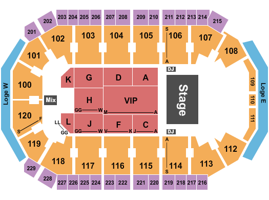 Credit Union of Texas Event Center Dallas Fuel Seating Chart