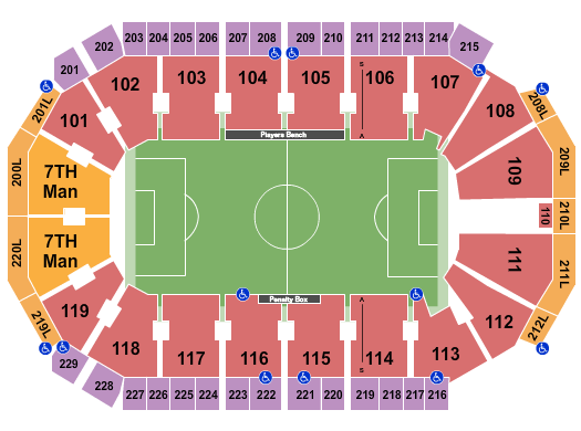 Credit Union of Texas Event Center Soccer Seating Chart