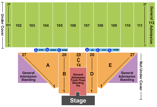 Allentown Fairgrounds 311 Seating Chart