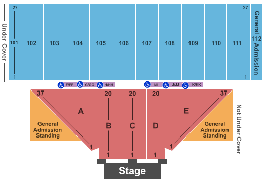 Allentown Fairgrounds Kiss Seating Chart