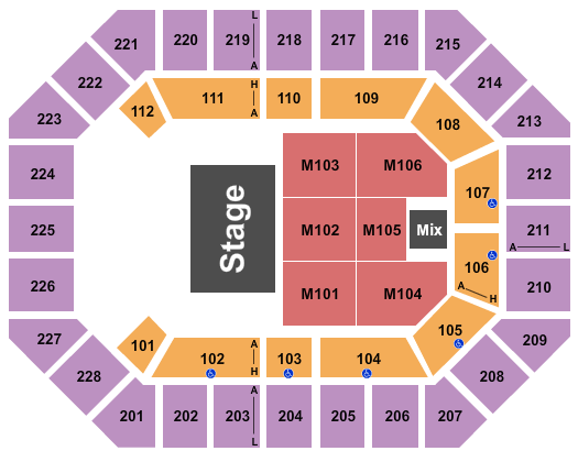 Alliant Energy PowerHouse Half House 2 Seating Chart