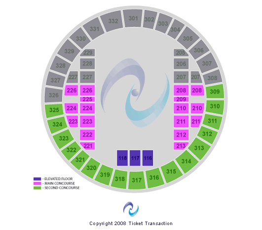 Alliant Energy Center - Veterans Memorial Coliseum Dinosaurs Seating Chart