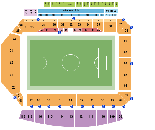 Allianz Field Soccer Seating Chart