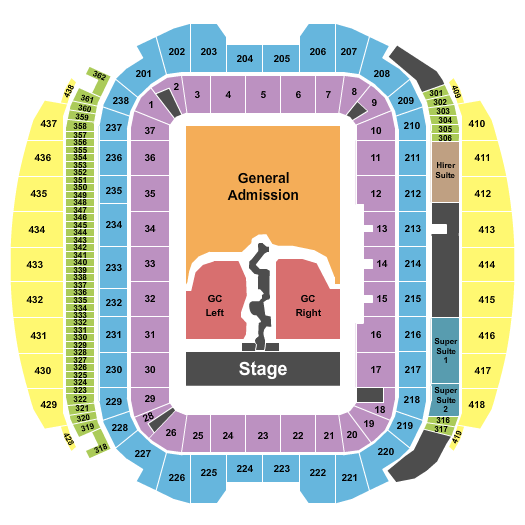 Allianz Stadium - Sydney Travis Scott Seating Chart