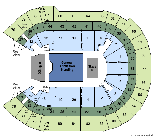 Qudos Bank Arena Justin Timberlake Seating Chart