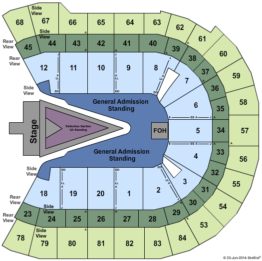 Qudos Bank Arena Katy Perry Seating Chart