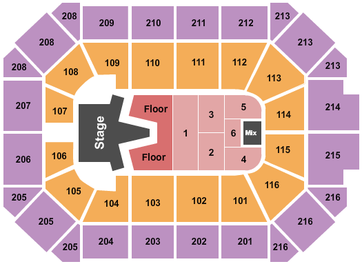 AJR Allstate Arena Seating Chart