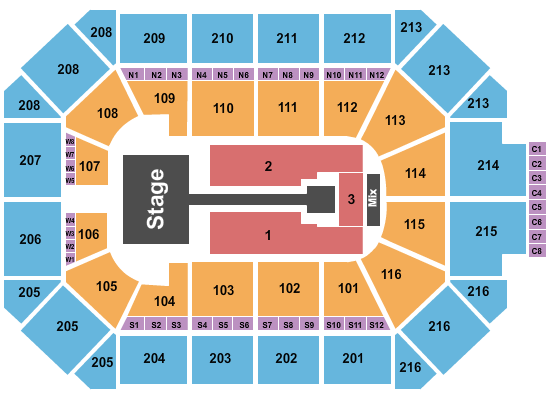 Allstate Arena Anuel AA Seating Chart