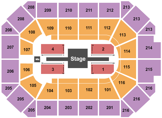 Allstate Arena Bad Bunny Seating Chart