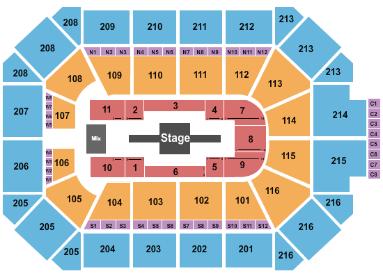 Allstate Arena Banda El Recodo Seating Chart