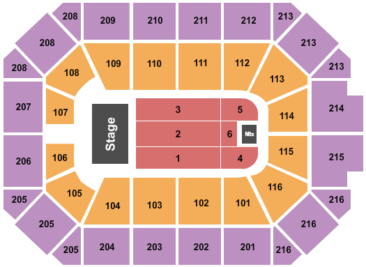 Allstate Arena Barry Manilow Seating Chart