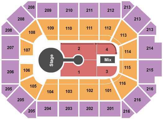 Mcgrath Phillips Arena Seating Chart