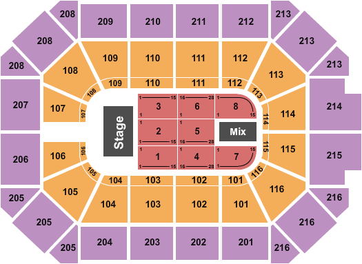 Allstate Arena Chicago & REO Speedwagon Seating Chart