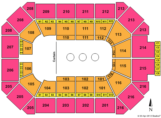 Allstate Arena Circus Seating Chart