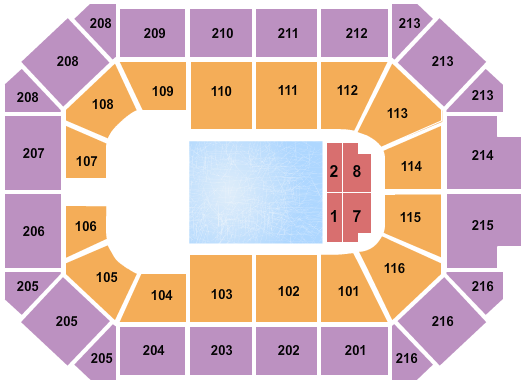 Allstate Arena Disney On Ice 2024 Seating Chart