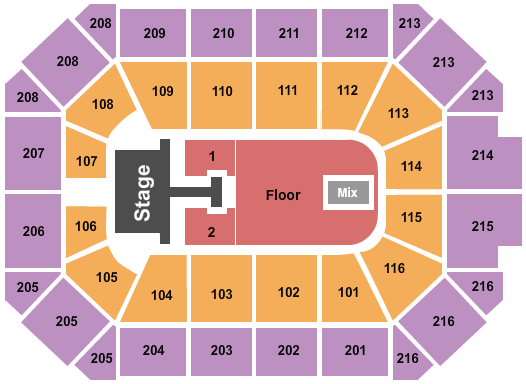 Allstate Arena El Fantasma Seating Chart