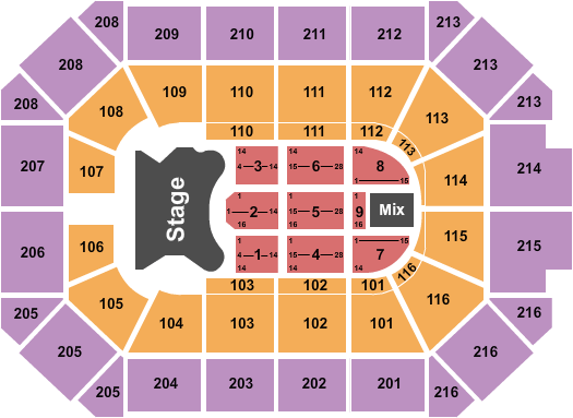 Allstate Arena Elton John Seating Chart