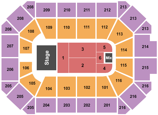 Allstate Arena Endstage 3 Seating Chart