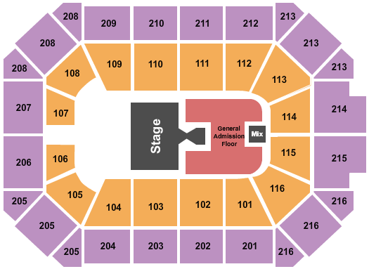 Allstate Arena seating chart event tickets center