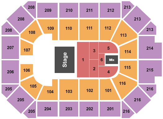 Allstate Arena Halfhouse Seating Chart