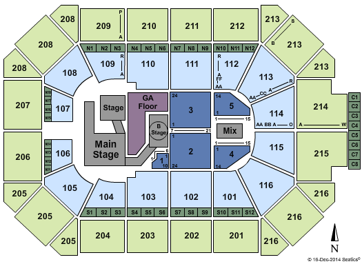 Allstate Arena Iggy Azalea Seating Chart