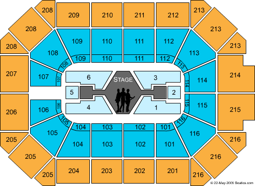 Allstate Arena Jonas Brothers Seating Chart