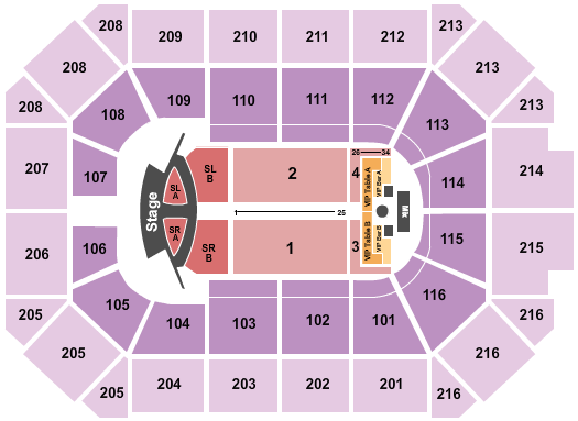 Allstate Arena Jonas Brother Seating Chart
