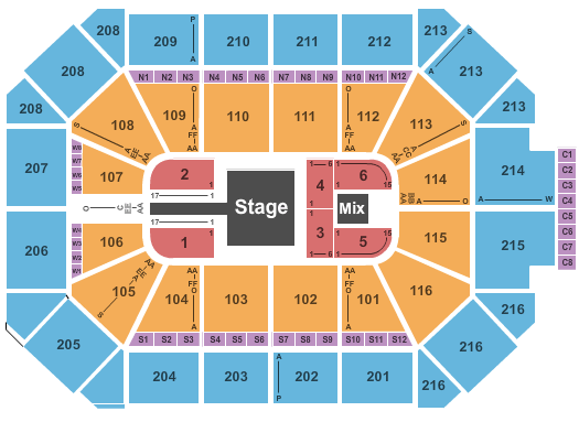 Allstate Arena Juan Gabriel Seating Chart