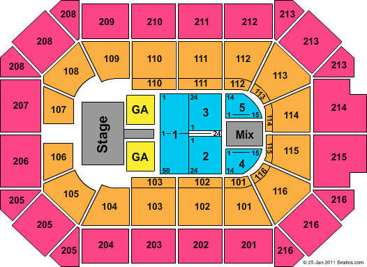 Allstate Arena Katy Perry Seating Chart