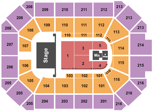 Allstate Arena Maluma Seating Chart