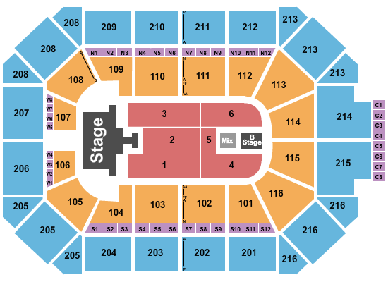 Allstate Arena Seating Chart