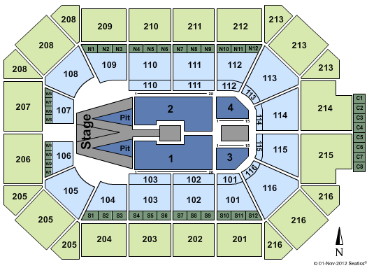 Allstate Arena Maroon 5 Seating Chart
