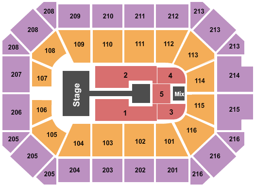 Allstate Arena Micheal Buble 2 Seating Chart