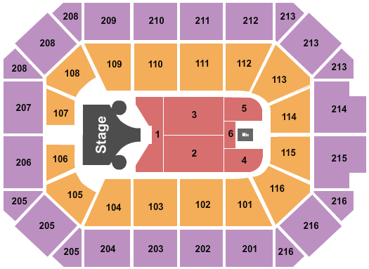 Busta Rhymes Allstate Arena Seating Chart