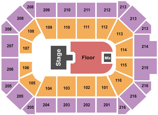 Allstate Arena NF Seating Chart