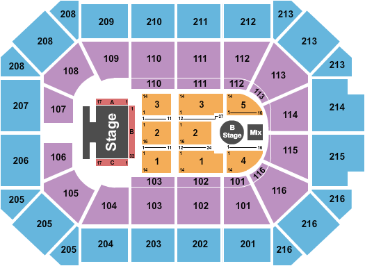 Allstate Arena NKOTB Seating Chart