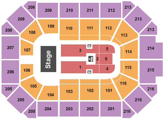 Allstate Arena Niall Horan Seating Chart