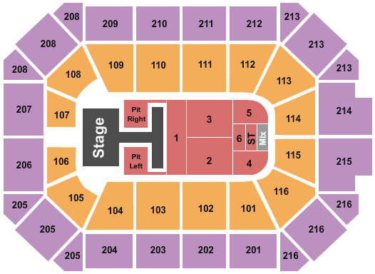 Allstate Arena Old Dominion Seating Chart