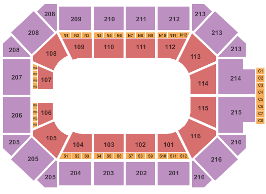 Allstate Arena Open Floor Seating Chart