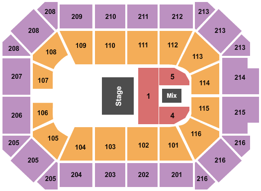 Allstate Arena Pentatonix Seating Chart