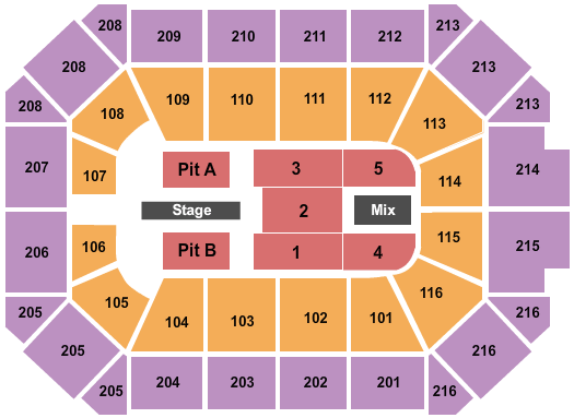 Allstate Arena Seating Chart - Rosemont